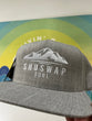 Shuswap Soul - Grey Flat Brim Baseball Hat