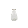 Glass Bud Vase -Clear ea