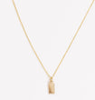 Tag Necklace Gold Filled or Sterling Silver Raquel Rosalie