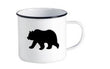 Enamel Camp Mug - Retro Kitchen