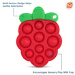 RAZbaby Razberry Pop Silicone Teether