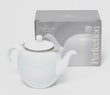 Teapot with Filter Pure White 750ml “Perfection”