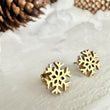 Snowflake Stud Earrings