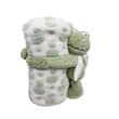 Baby Blanket with Stuffed Animal Throw and Toy