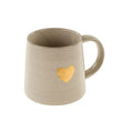 Gold Heart Mug Indaba