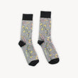 Pima Cotton Socks “Night Floral” Poko