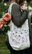 Tote Bag Organic Cotton Canvas with Sturdy Woven Straps Your Green Kitchen
