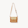 Leather Bag / Purse w Cane Accent  Assorted Shape EA Pokoloko