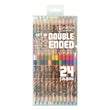 Coloured Pencils 24 colours double ended Native Northwest 12 PKG