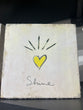 Art Block Wood Sign ea