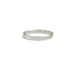 Thick Band Sterling Silver  Ring Raquel Rosalie