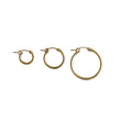 Elsie Hoop Earrings Gold Filled  - Raquel Rosalie