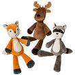 Stuffed Moose - Fox - Raccoon ea