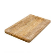 Carved Fern Wooden Tray - Indaba