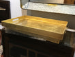 Rectangle Gold Tray 14x10"